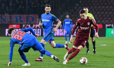 Romania Superliga1 Play-off stage3: CFR Cluj v. FCSB, Stadion Doctor Constantin Radulescu, Cluj-Napoca, Romania - 09 Apr 2023