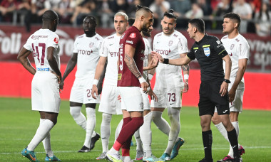 FOTBAL:RAPID BUCURESTI-CFR CLUJ, PLAY OFF SUPERLIGA SUPERBET (1.05.2023)