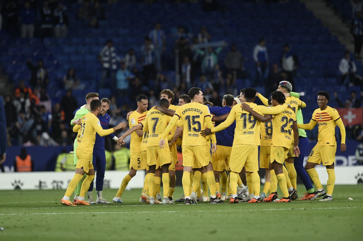 Starul lui PSG care a sărbătorit alături de jucătorii Barcelonei câștigarea titlului