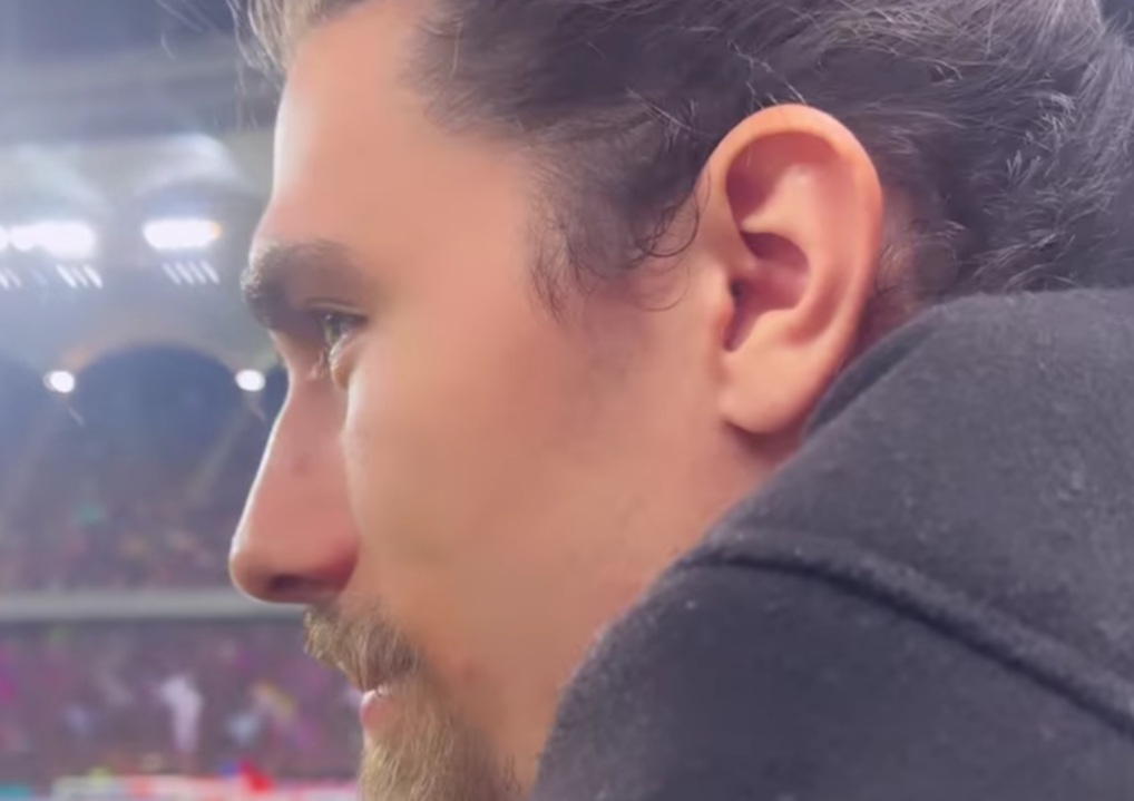 Surpriza de care a avut parte Andrea Compagno la partida cu CFR Cluj. Cine i-a strigat numele din tribună