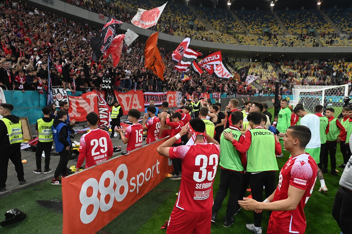 Dinamoviștii, euforici după victoria cu CSA Steaua. Anunțul făcut de președintele clubului