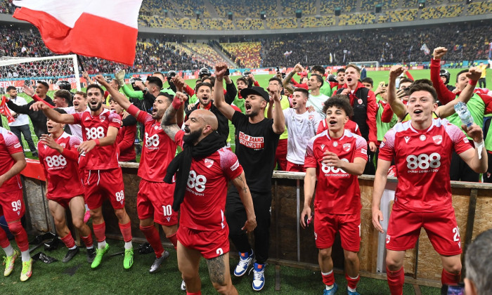 FOTBAL:DINAMO BUCURESTI-CSA STEAUA BUCURESTI, PLAY OFF LIGA 2 CASA PARIURILOR (15.05.2023)