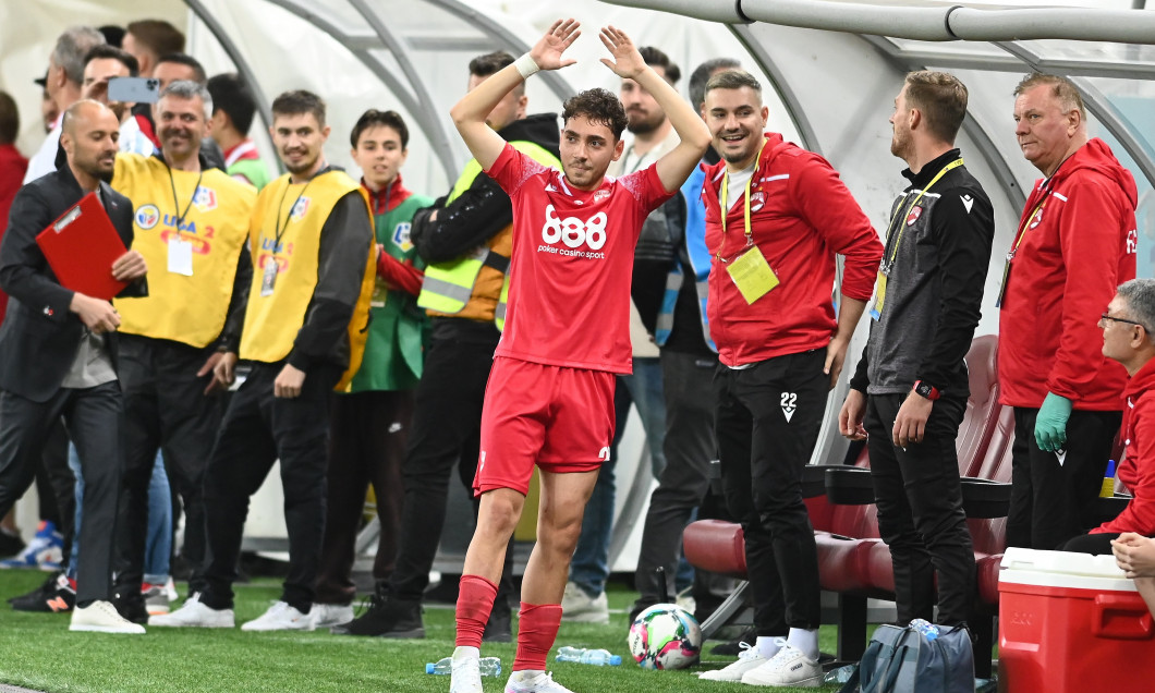 FOTBAL:DINAMO BUCURESTI-CSA STEAUA BUCURESTI, PLAY OFF LIGA 2 CASA PARIURILOR (15.05.2023)