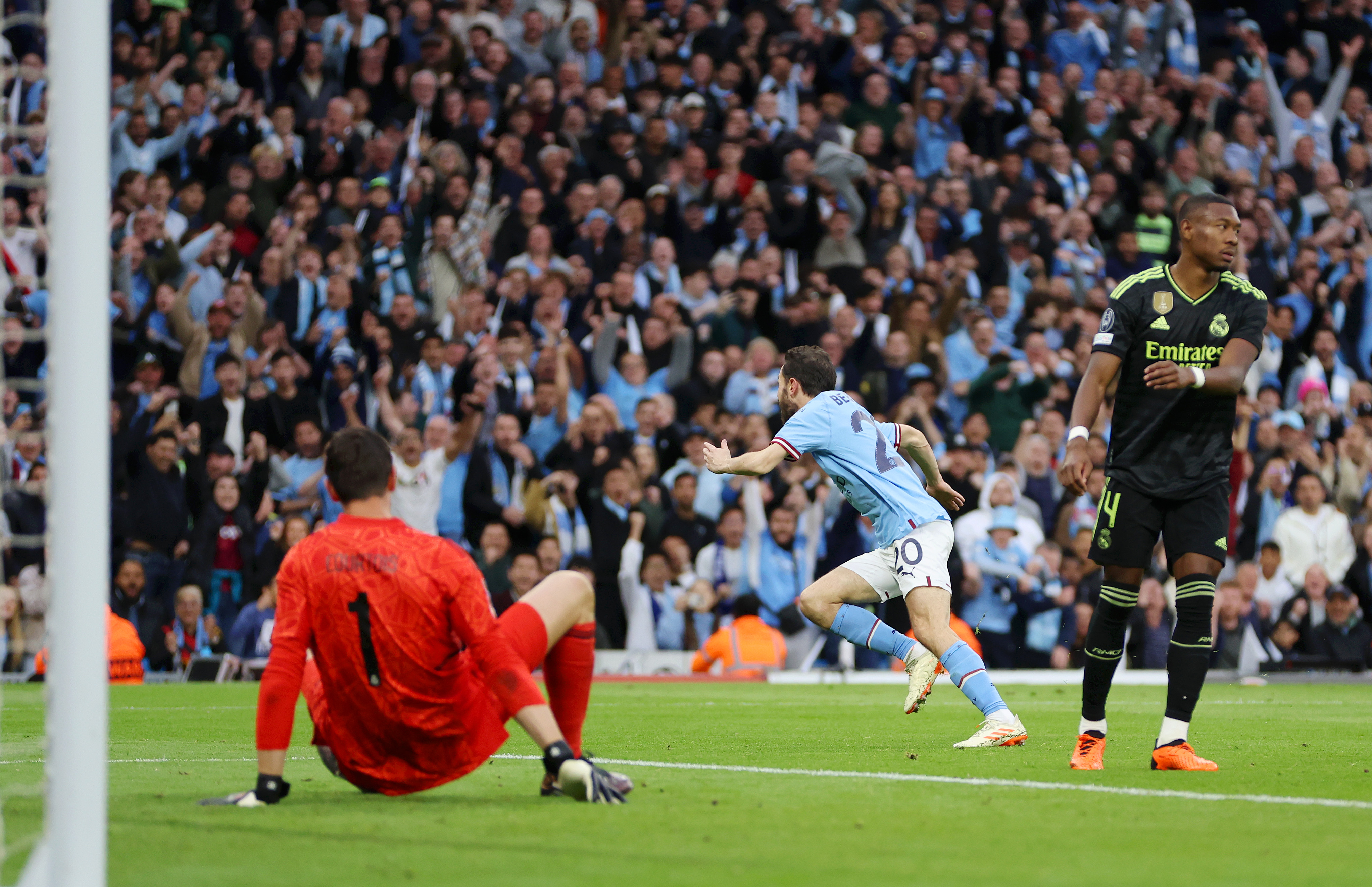 Manchester City - Real Madrid 2-0, Digi Sport 1. Ce spectacol! Atacuri în cascadă ale Cetățenilor. Kroos nimerește bara