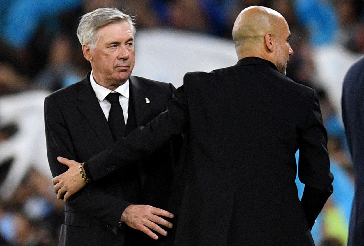 Cum l-au numit spaniolii pe Carlo Ancelotti după gestul făcut la adresa lui Pep Guardiola