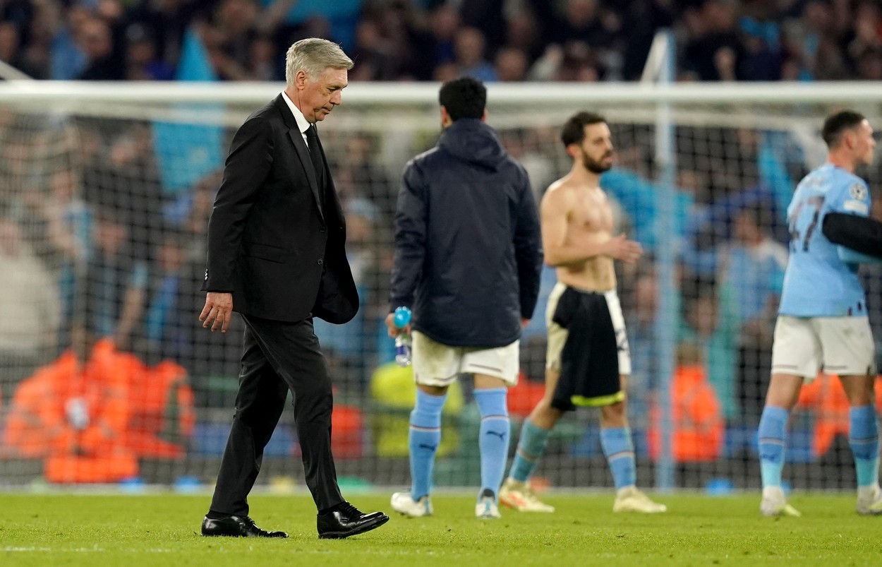Anunțul făcut de Carlo Ancelotti la scurt timp după ce Real Madrid a fost spulberată de Manchester City
