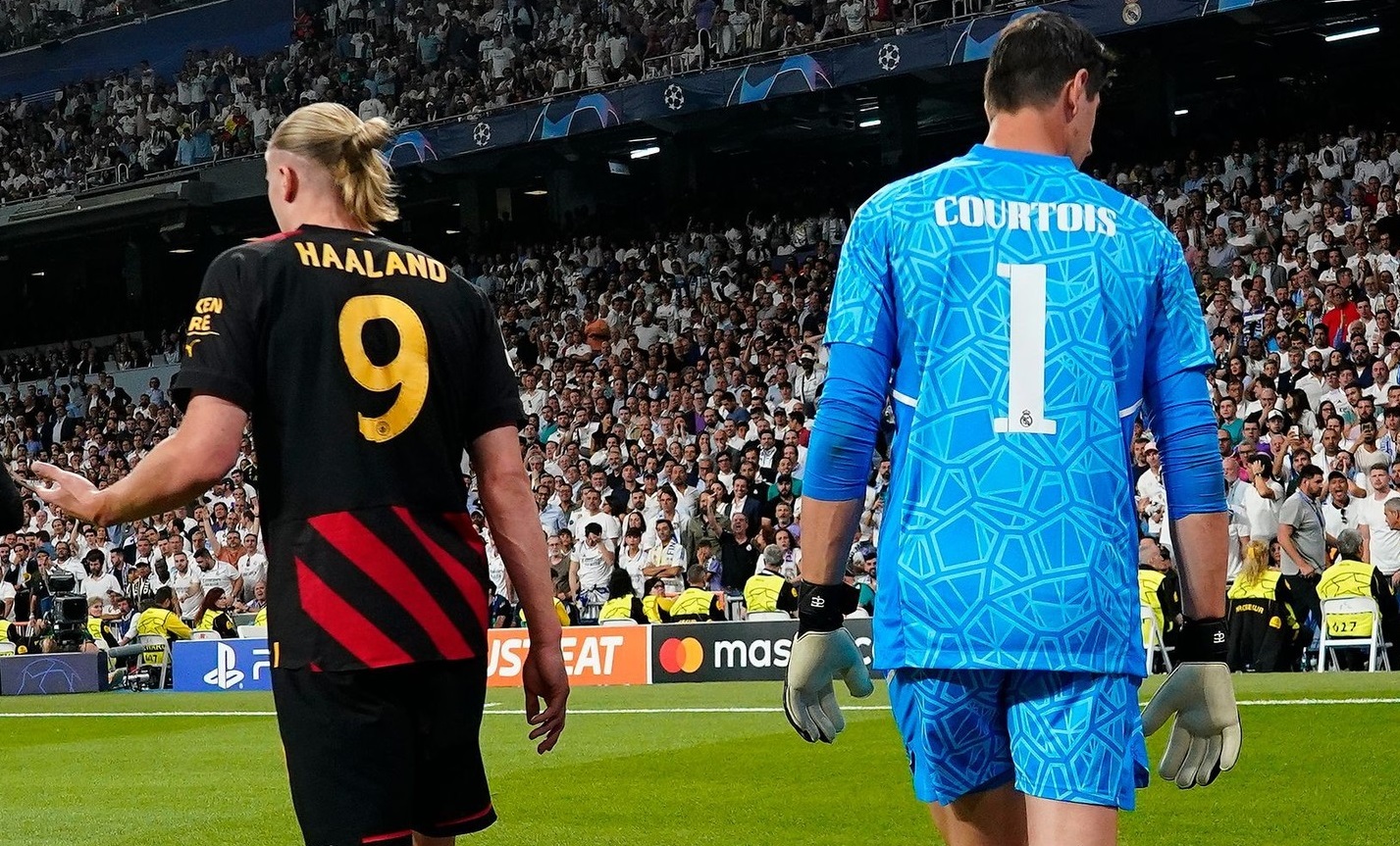 Erling Haaland nu l-a uitat pe Thibaut Courtois! Ce i-a spus portarului care a fost ca un "zid" în fața sa