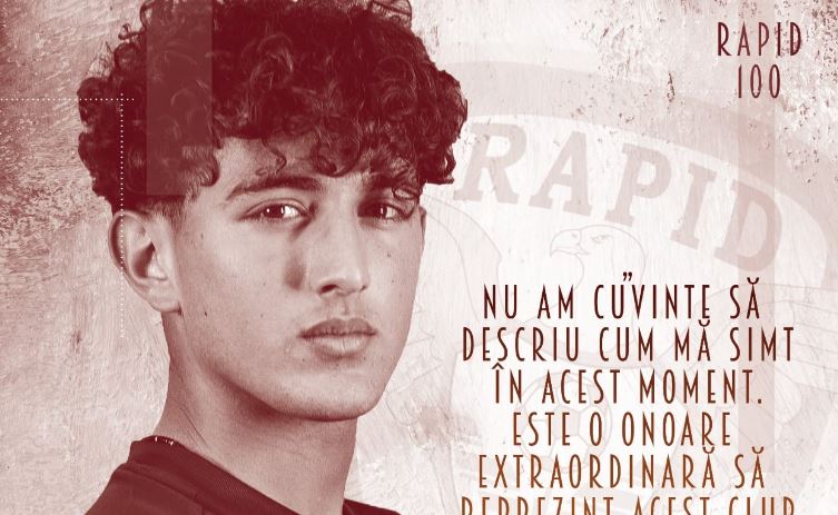 OFICIAL | Rapid a anunțat primul transfer pentru sezonul următor