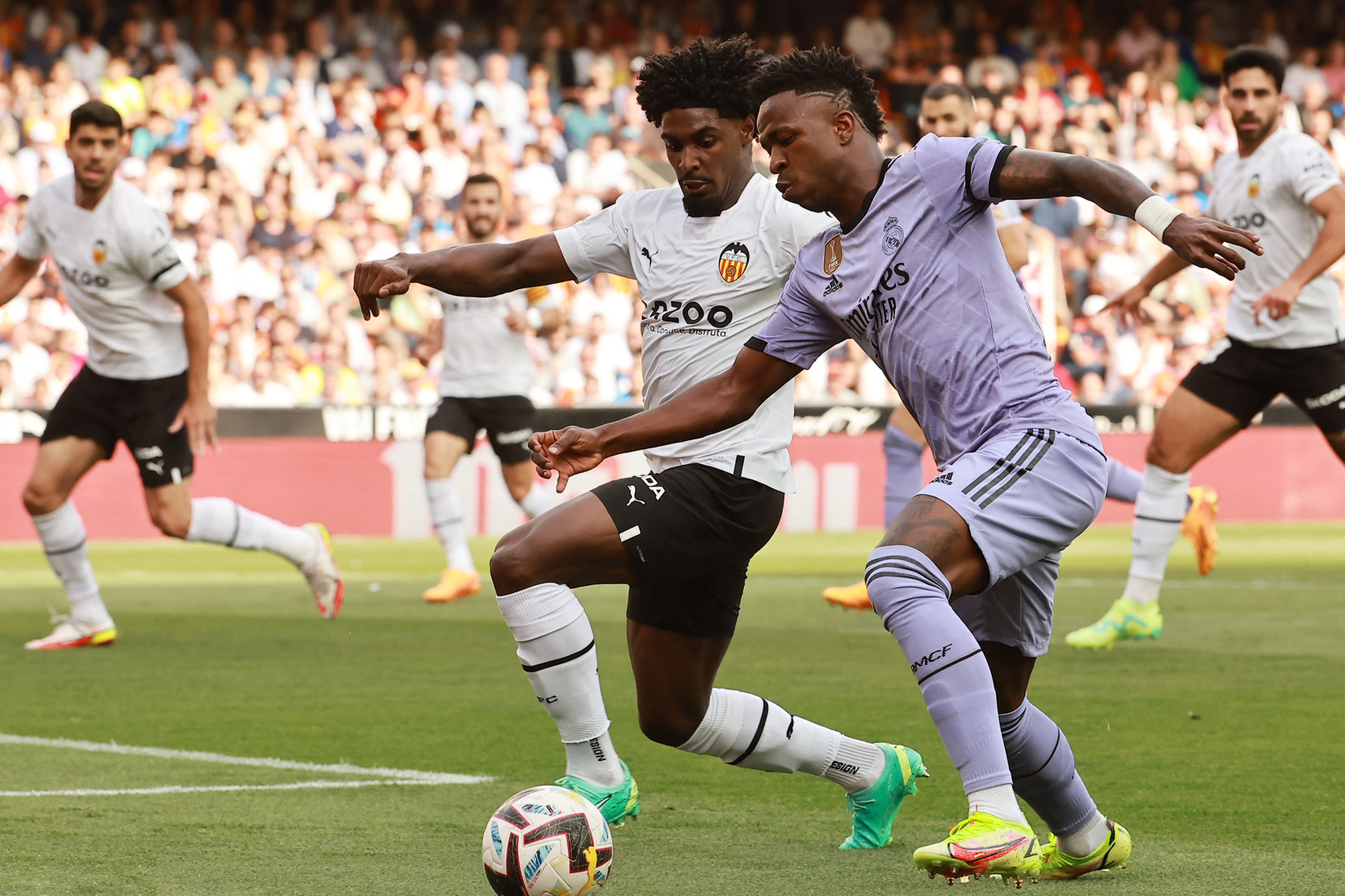 Valencia - Real Madrid 1-0, Digi Sport 3. Gazdele deschid scorul în minutul 34