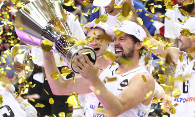 Basketball Euroleague - Final 4 Saison 2022-2023 Zalgirio Arena Kaunas, 21.05.2023 Olympiakos PirĂ¤us - Real Madrid Real