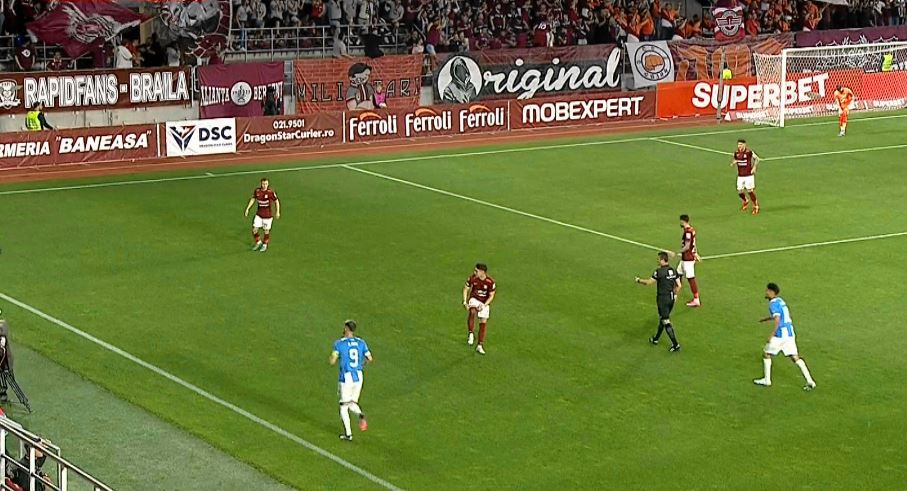 Rapid - Universitatea Craiova 0-0, ACUM, Digi Sport 1. Oltenii presează la poarta lui Moldovan