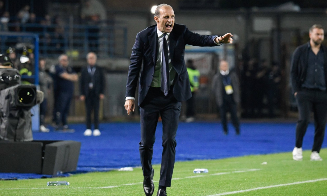 italian soccer Serie A match - Empoli FC vs Juventus FC Juventus s Head Coach Massimiliano Allegri during Empoli FC vs J