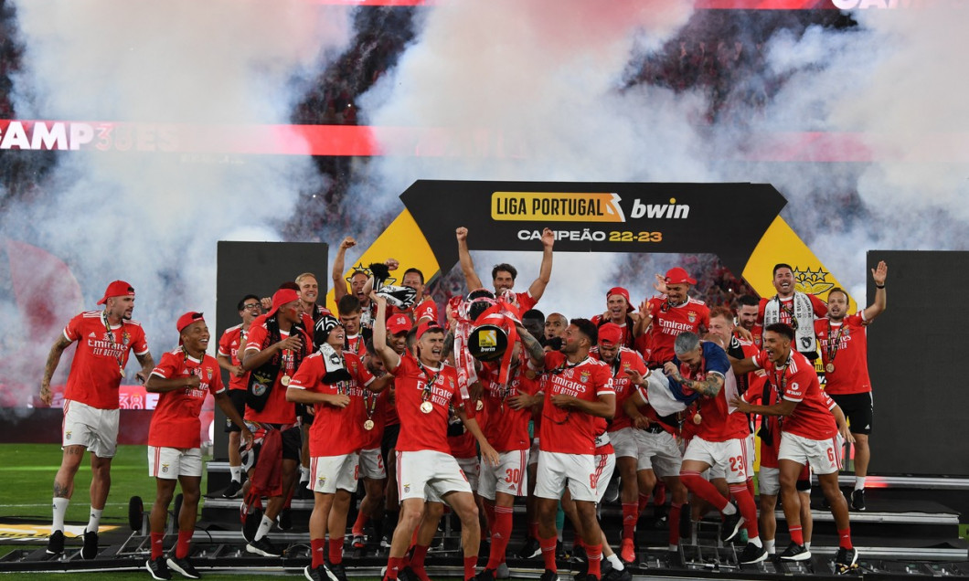 Benfica wins Portuguese league title