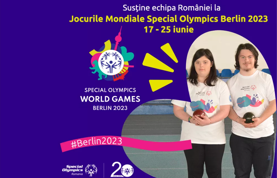 România va merge cu 33 de sportivi la Jocurile Mondiale de Vară Special Olympics, de la Berlin