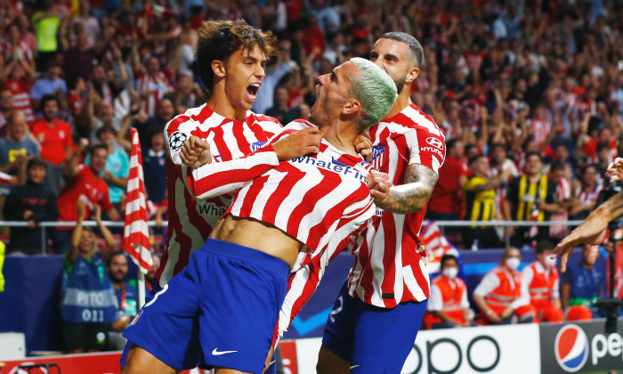 Soccer : 2022-2023 UEFA Champions League : Club Atletico de Madrid 2-1 FC Porto