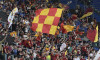 Tifosi della AS Roma vedono la Finale di Europa League AS Roma vs Siviglia sui maxi schermi