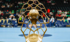 Handball kvinner, Champions League finale Györ - Vipers Kristiansand Budapest, Ungarn 20220605. Champions League trofee