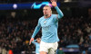 File photo dated 14-03-2023 of Manchester City's Erling Haaland celebrating scoring their side's sixth goal of the game and his fifth goal. The Norwegian has added a ruthlessness to City, a killer instinct to a side that can still pass you to death if the