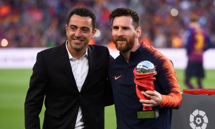 xavi messi