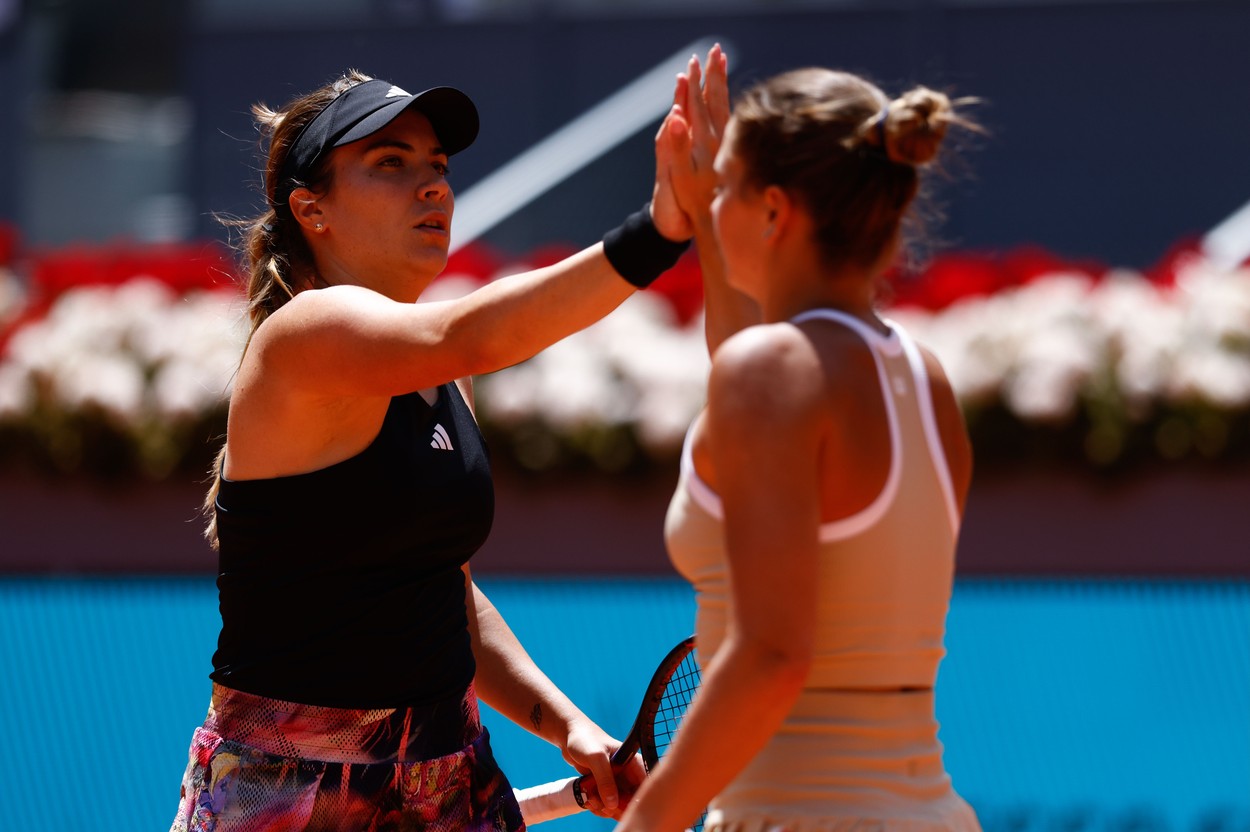 Gabriela Ruse, calificată în “optimi“ la Roland Garros, la dublu