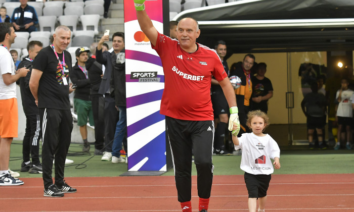 FOTBAL:ALL STARS ROMANIA-GALATASARAY LEGENDS, AMICAL SPORTS FESTIVAL (2.06.2023)