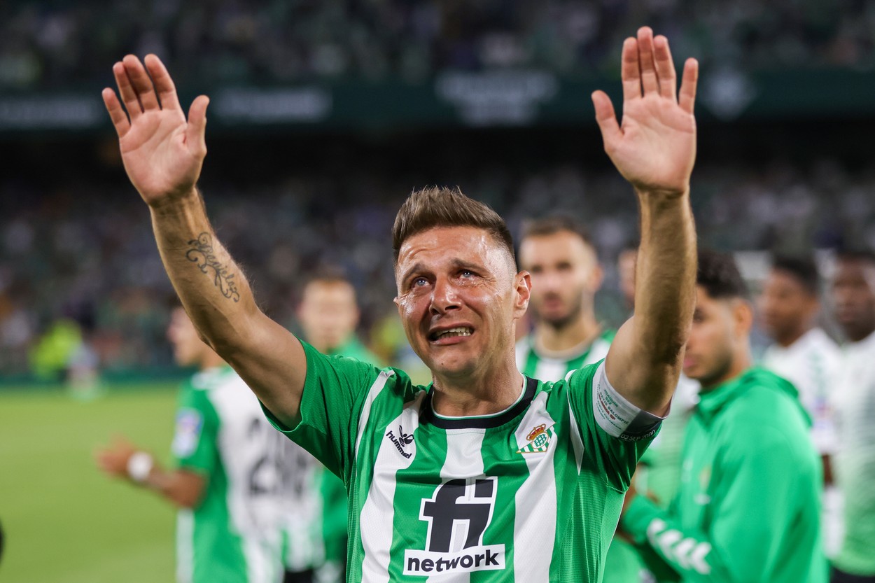 Joaquin, final de carieră! “Multe amintiri frumoase”. Momente emoționante în meciul Betis - Valencia