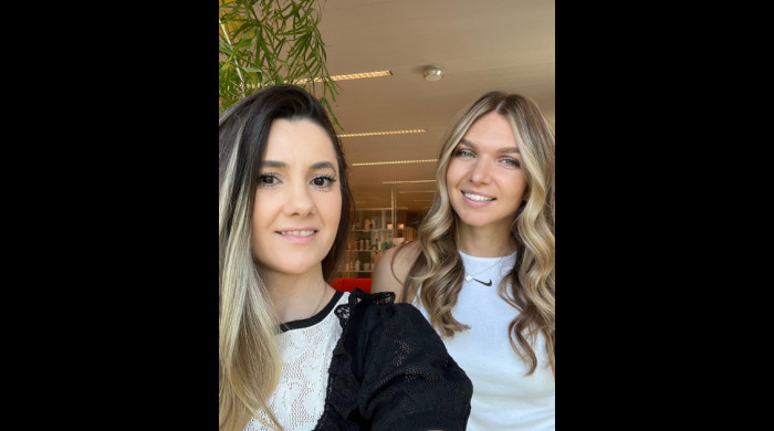 Schimbarea de look a Simonei Halep / Foto: Instagram@amalia.matache