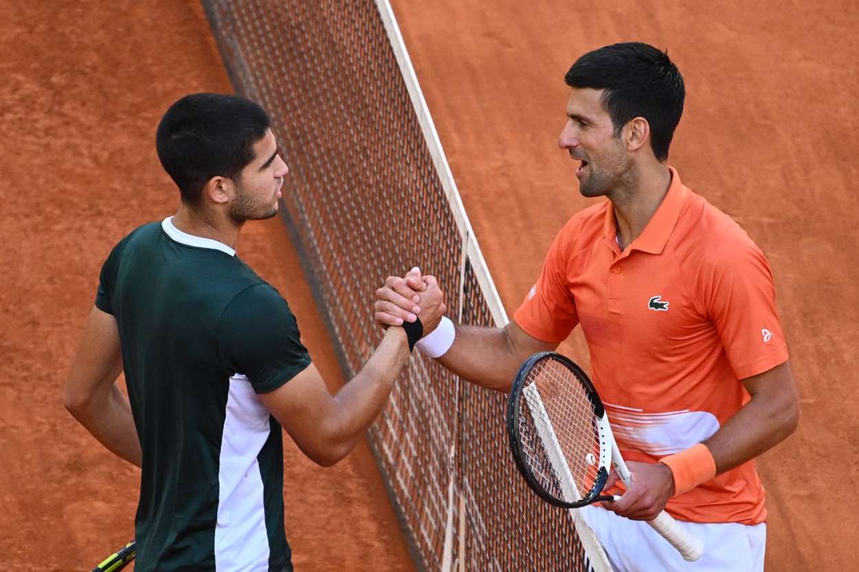 Novak Djokovic - Carlos Alcaraz, prima semifinală de la Roland Garros. Este doar a doua întâlnire dintre cei doi