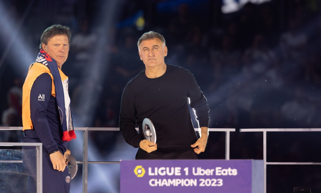 PSG celebration of the L1 championship - Paris