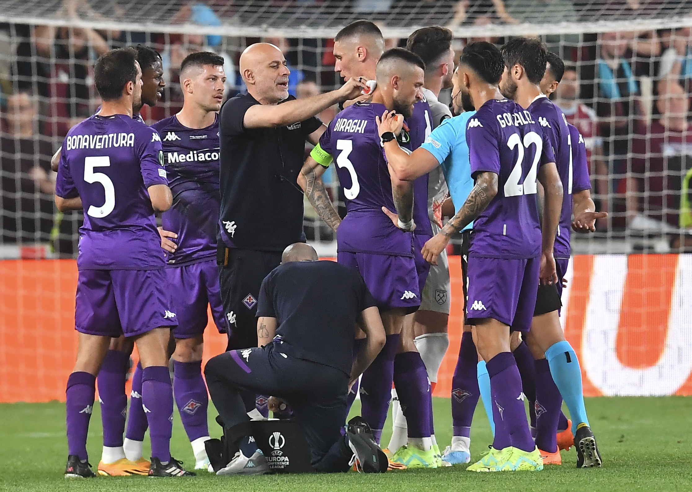 Fiorentina - West Ham 0-0. Incidente în timpul finalei Conference League! Italienii au avut un gol anulat