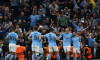 Manchester, England, 17th May 2023. Bernardo Silva of Manchester City celebrates scoring their second goal with Erling H