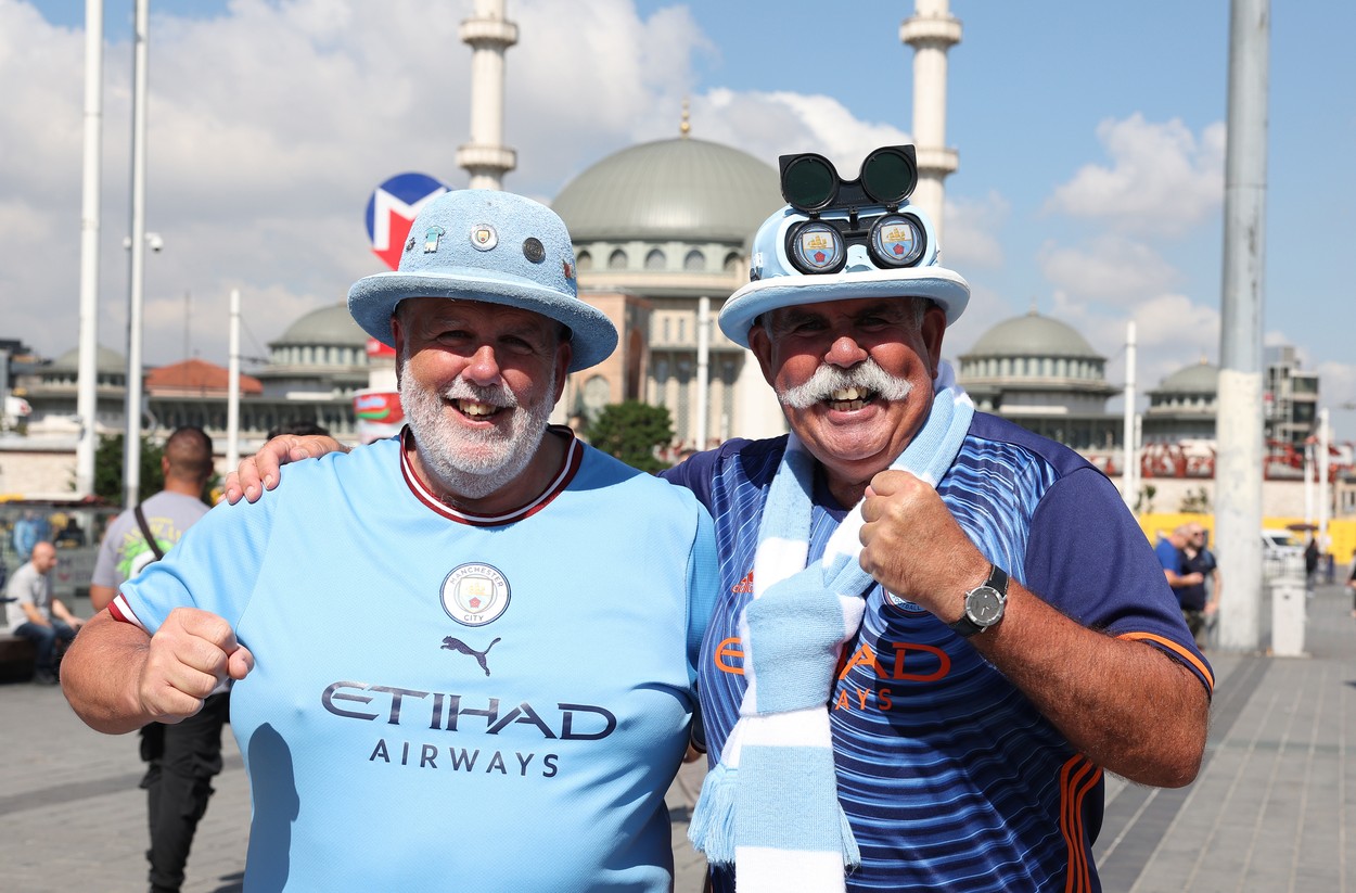 Imagini spectaculoase de la Istanbul, în ziua finalei UEFA Champions League