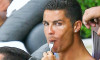 Cristiano Ronaldo Relaxes By The Pool With Friends