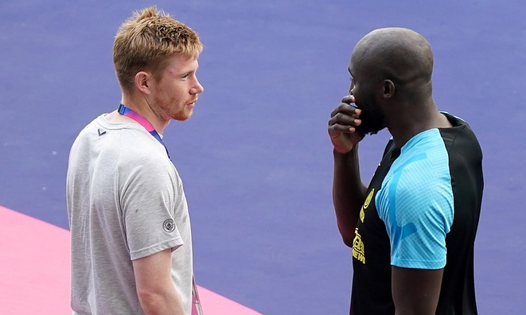 Kevin De Bruyne și Romelu Lukaku / Foto: Profimedia