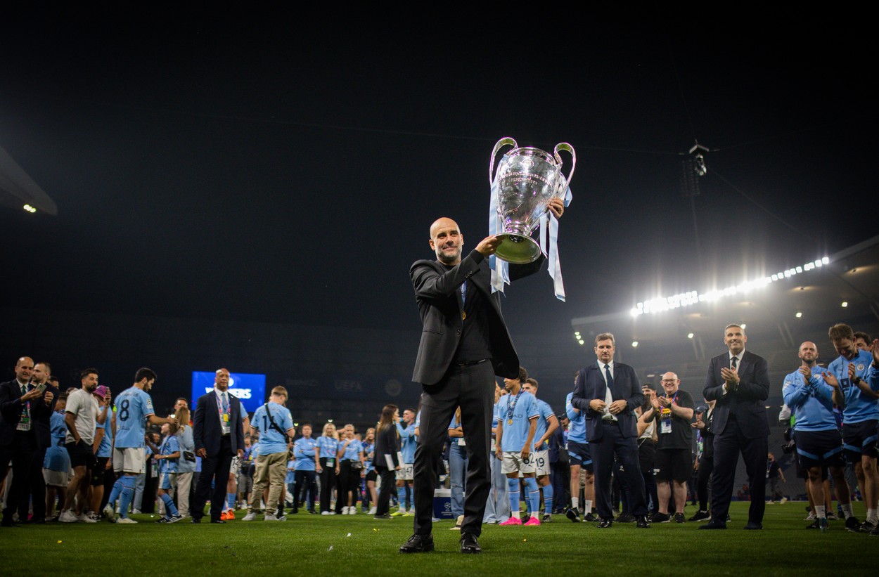 ”Atenție, Real Madrid! Ne stai în drum”. Pep Guardiola a făcut spectacol la conferința de presă