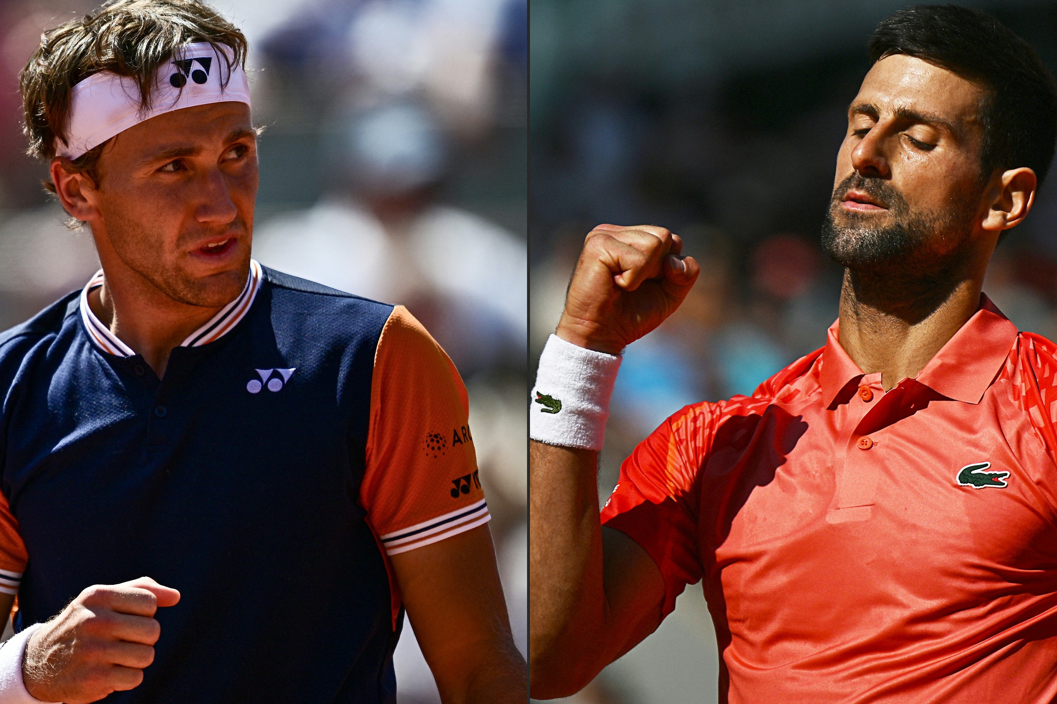 Novak Djokovic - Casper Ruud, ACUM, finala Roland Garros 2023. Echilibru în primul set