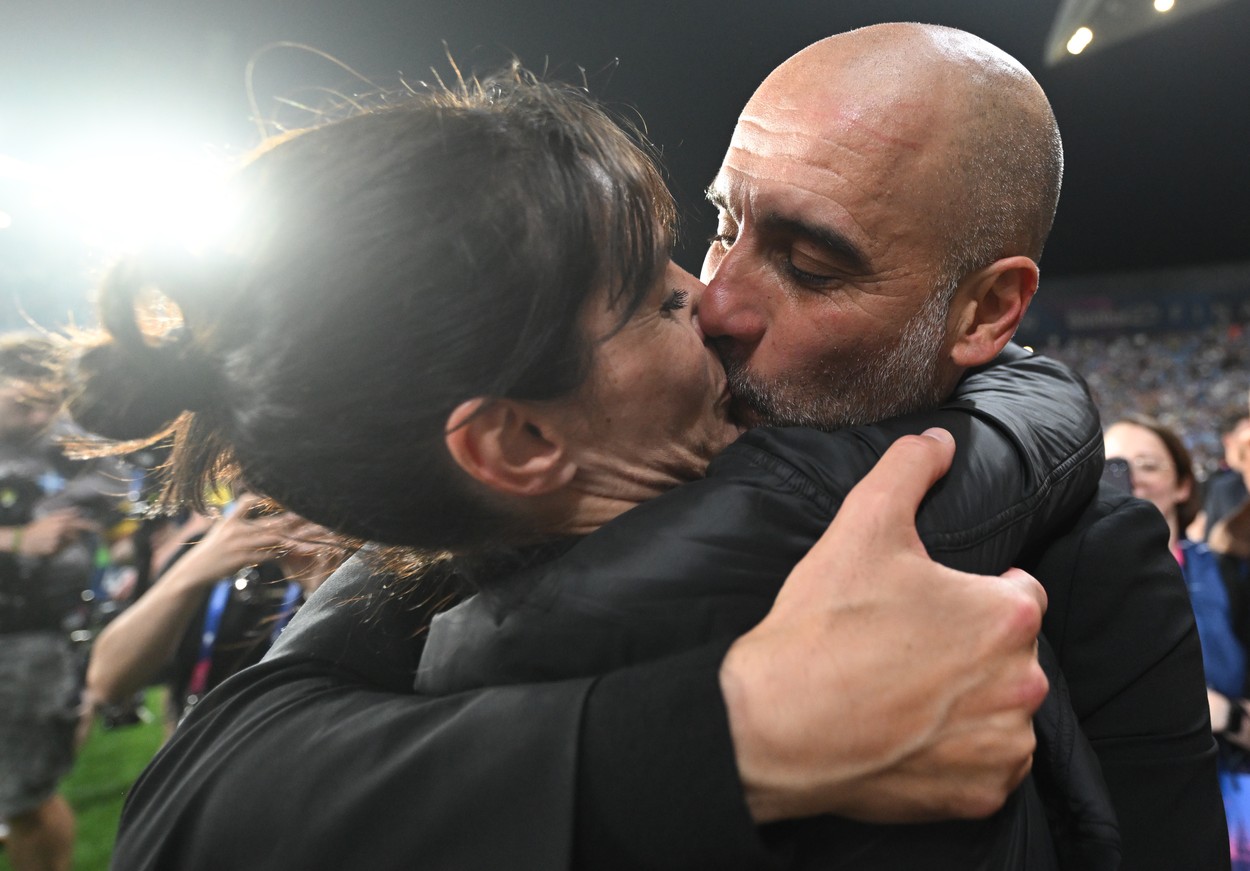 Pep Guardiola și soția sa au oferit imaginea serii la Istanbul