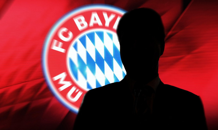 PHOTOMONTAGE. FC Bayern Munich wants to present new head coach at the end of November The coach question at FC Bayern Munich has been dealing with Fuball-Germany since the breakup with Niko KOVAC. Feature, border motif: FC Bayern club emblem, club crest o