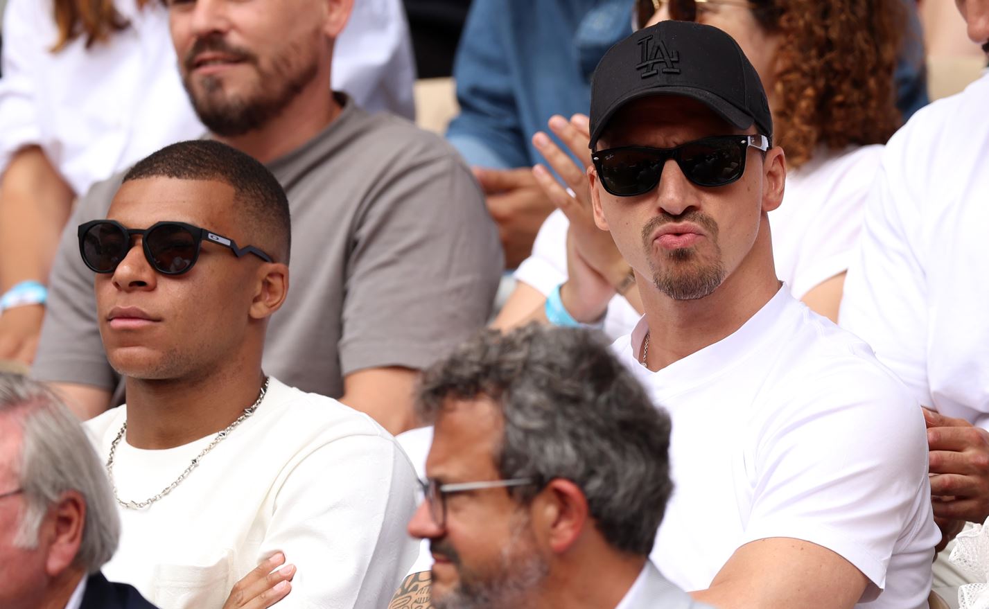 Kylian Mbappe și Zlatan Ibrahimovic, în centrul atenției la finala Roland Garros, Djokovic - Ruud