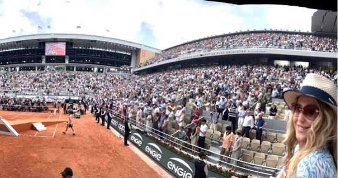 Surpriză pentru Nadia Comăneci la Roland Garros + Cum arată marea campioană, la 61 de ani