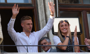 FC Bayern Munich trophy celebration - Town hall