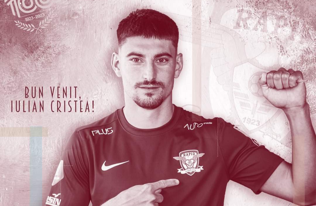 OFICIAL | Iulian Cristea a semnat cu Rapid
