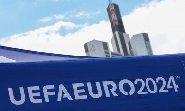 Frankfurt am Main, am 14. Juni 2923 Pressetermin UEFA EURO, EM, Europameisterschaft,Fussball 2024 One Year To Go Hauptwa