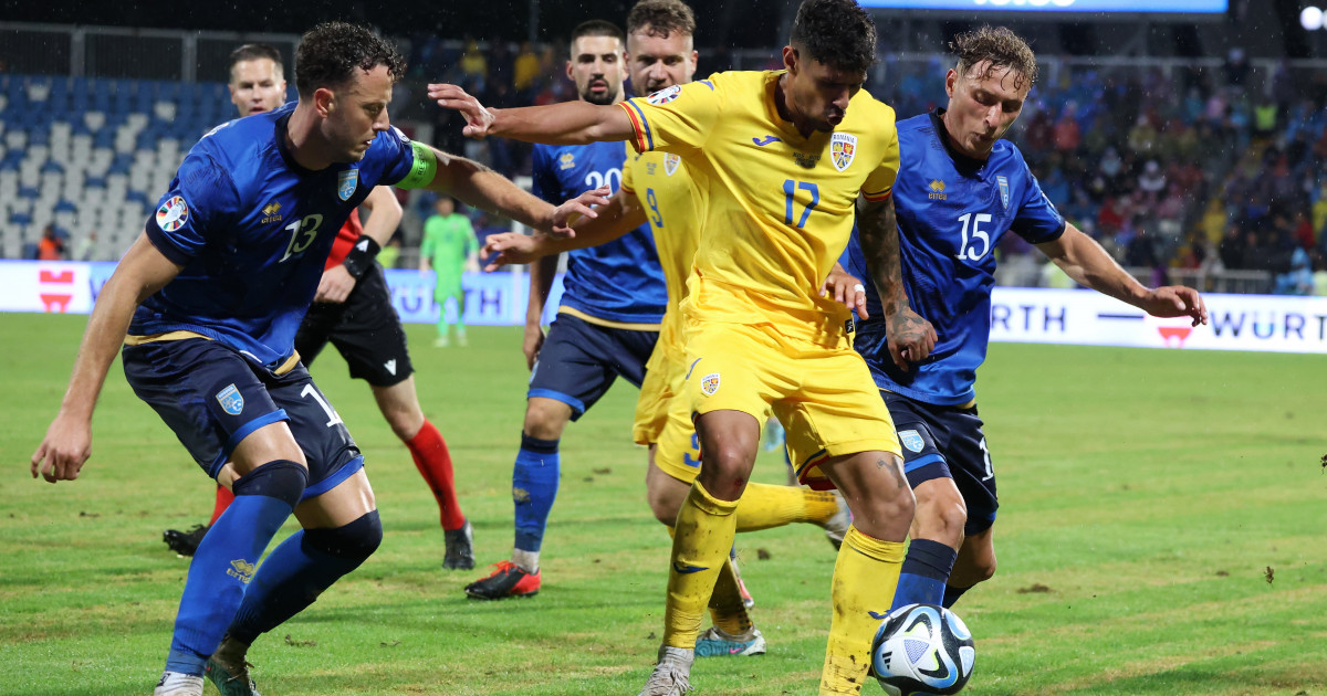 Galleria fotografica |  Kosovo-Romania 0-0.  Sparatoria su un terreno terribile a Pristina.  Ai padroni di casa viene annullato un gol