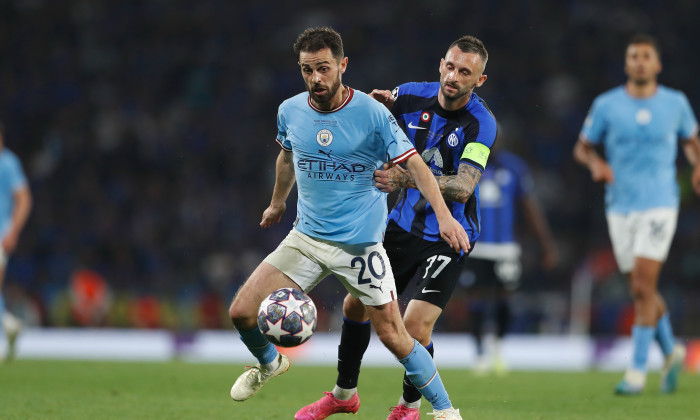 Bernardo Silva și Marcelo Brozovic