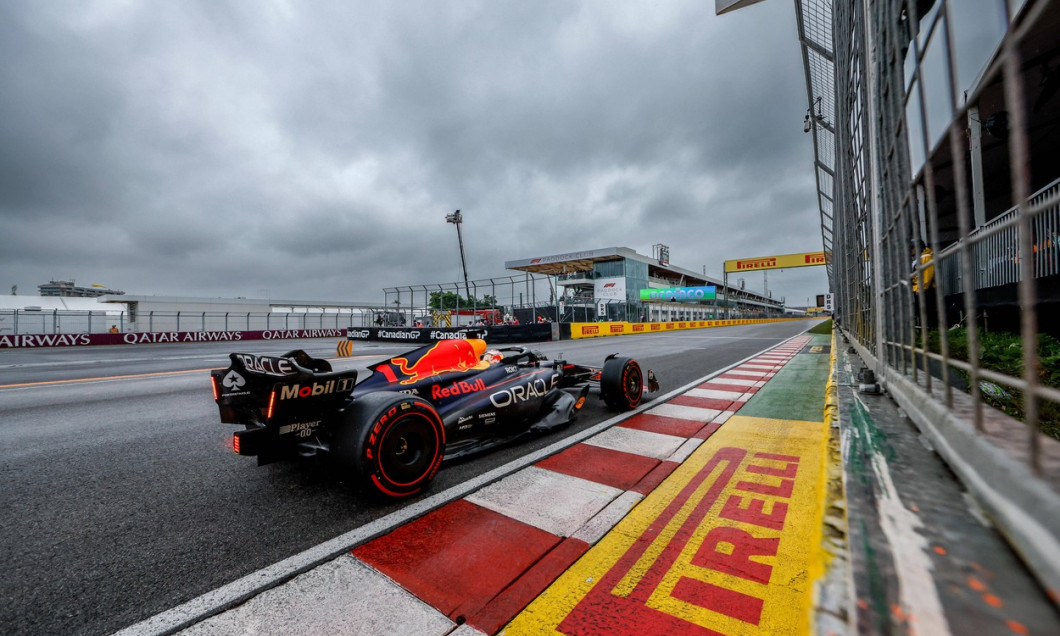 01 VERSTAPPEN Max (nld), Red Bull Racing RB19, action during the Formula 1 Pirelli Grand Prix du Canada, 8th round of th