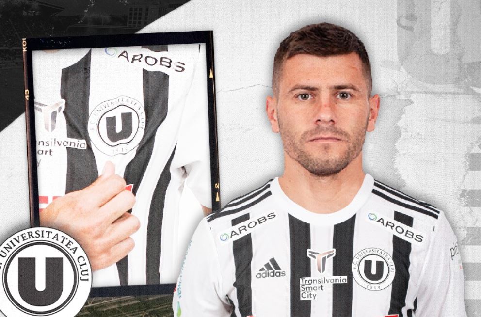 OFICIAL | Mihai Bordeianu, prezentat la marea rivală a CFR-ului, Universitatea Cluj
