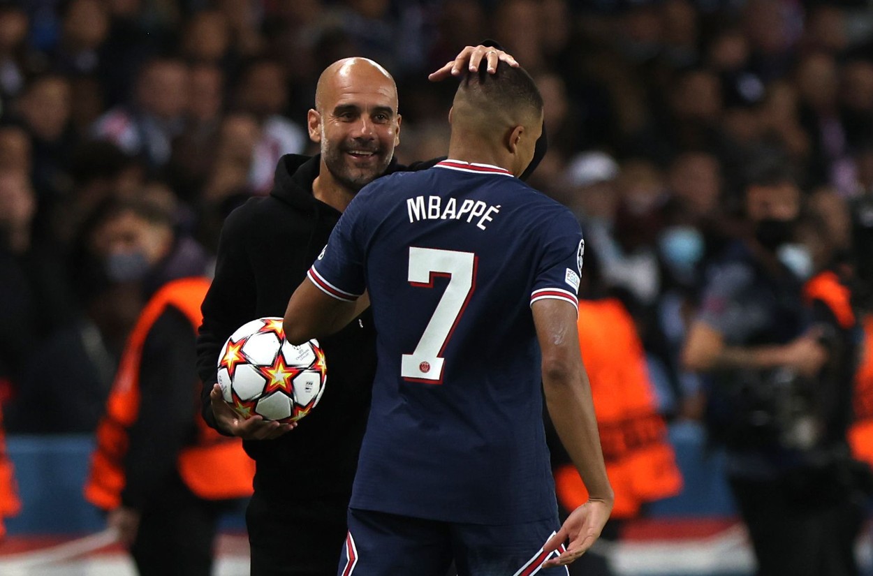 Guardiola a vorbit despre posibilitatea ca Mbappe să ajungă la Manchester City