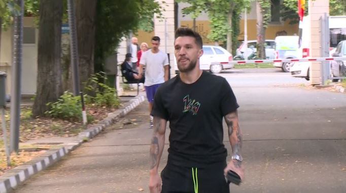 Alexandru Băluță, primele imagini la FCSB! Schimbare de look pentru Joyskim Dawa