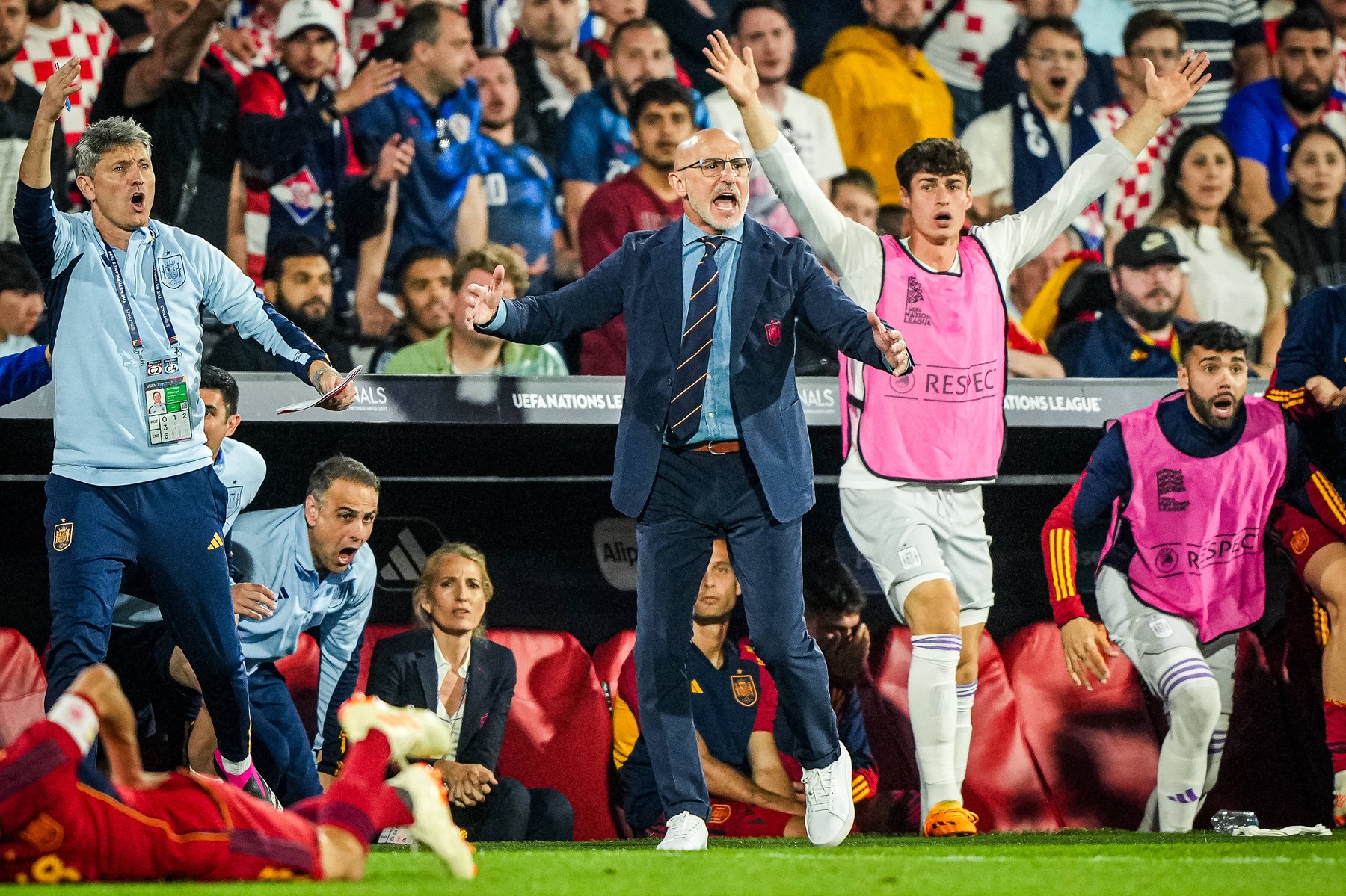 Selecționerul Spaniei a răsuflat ușurat după ce a luat primul trofeu de când a fost pus în locul lui Luis Enrique